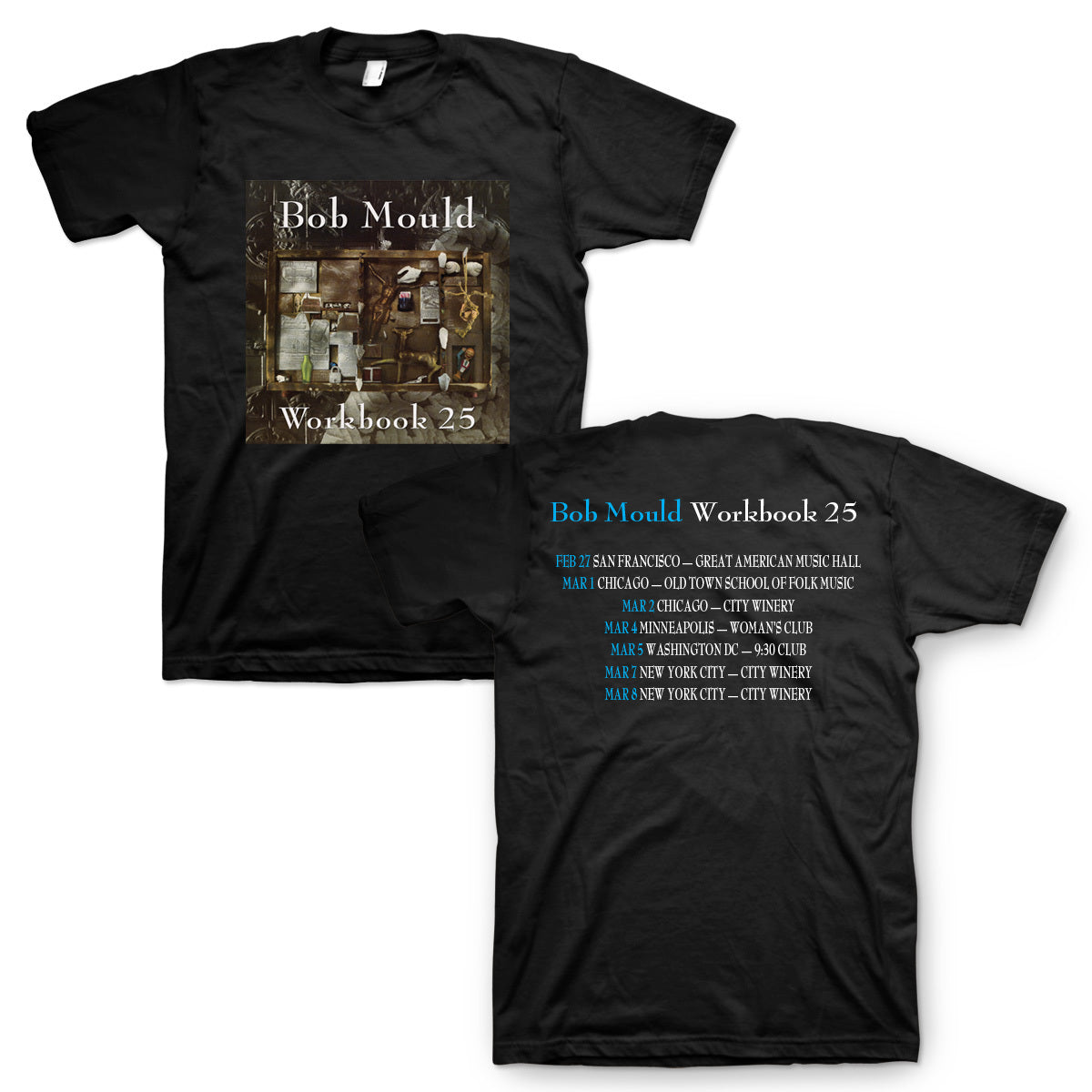 Bob Mould - Workbook 25 Unisex T-Shirt